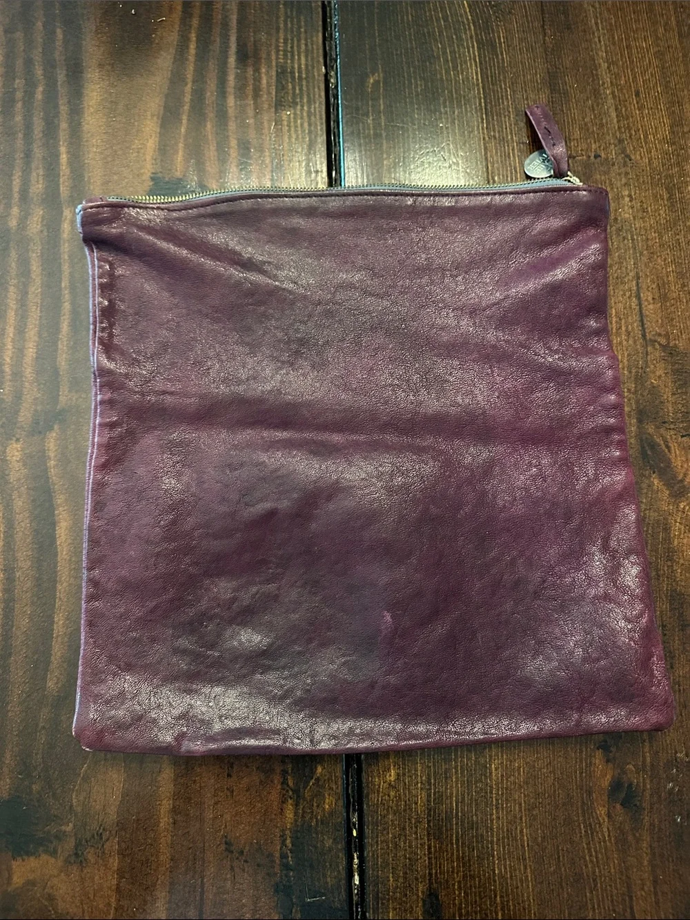 Clare V. clutch pictured* fold